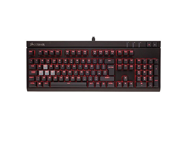 Corsair STRAFE (Cherry MX Blue, Red LED) - 321222 - zdjęcie
